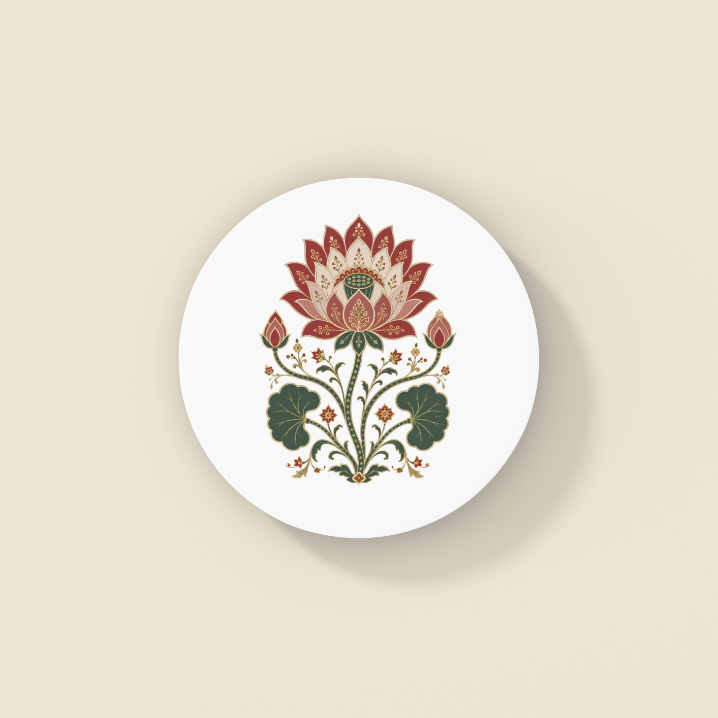 Lotus Bloom Coasters