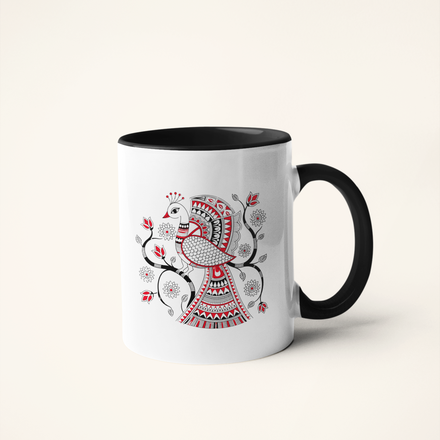 Madhubani Peacock